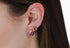 Divya दिव्या | Amethyst | Hoop | 18K Vermeil Vergoldung